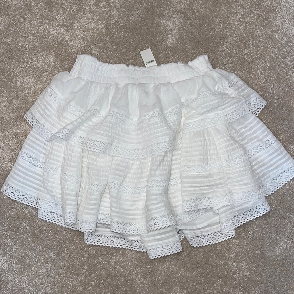 Aerie ruffle skirt